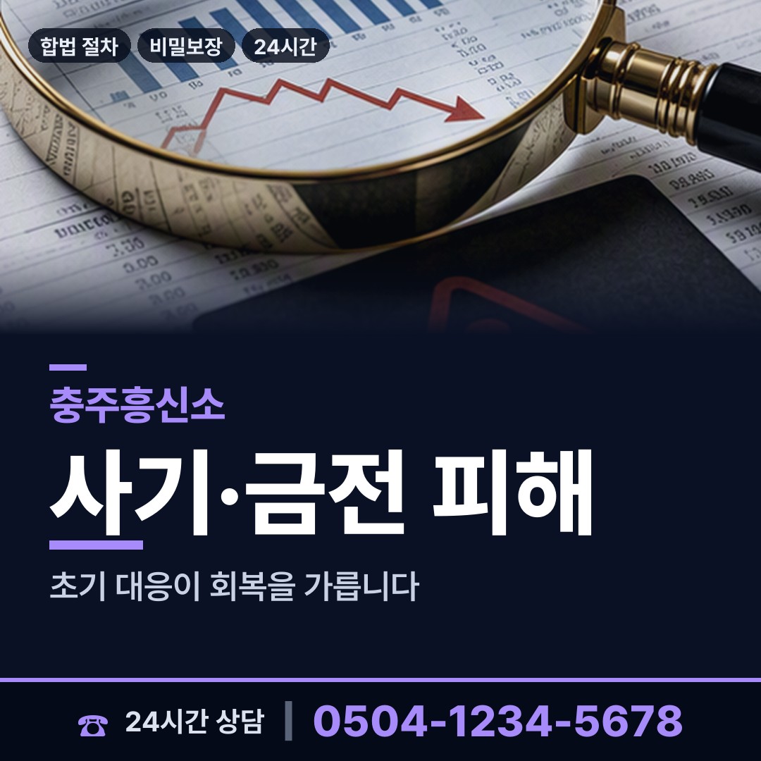 충주 수안보면 신상조사 상담 안내